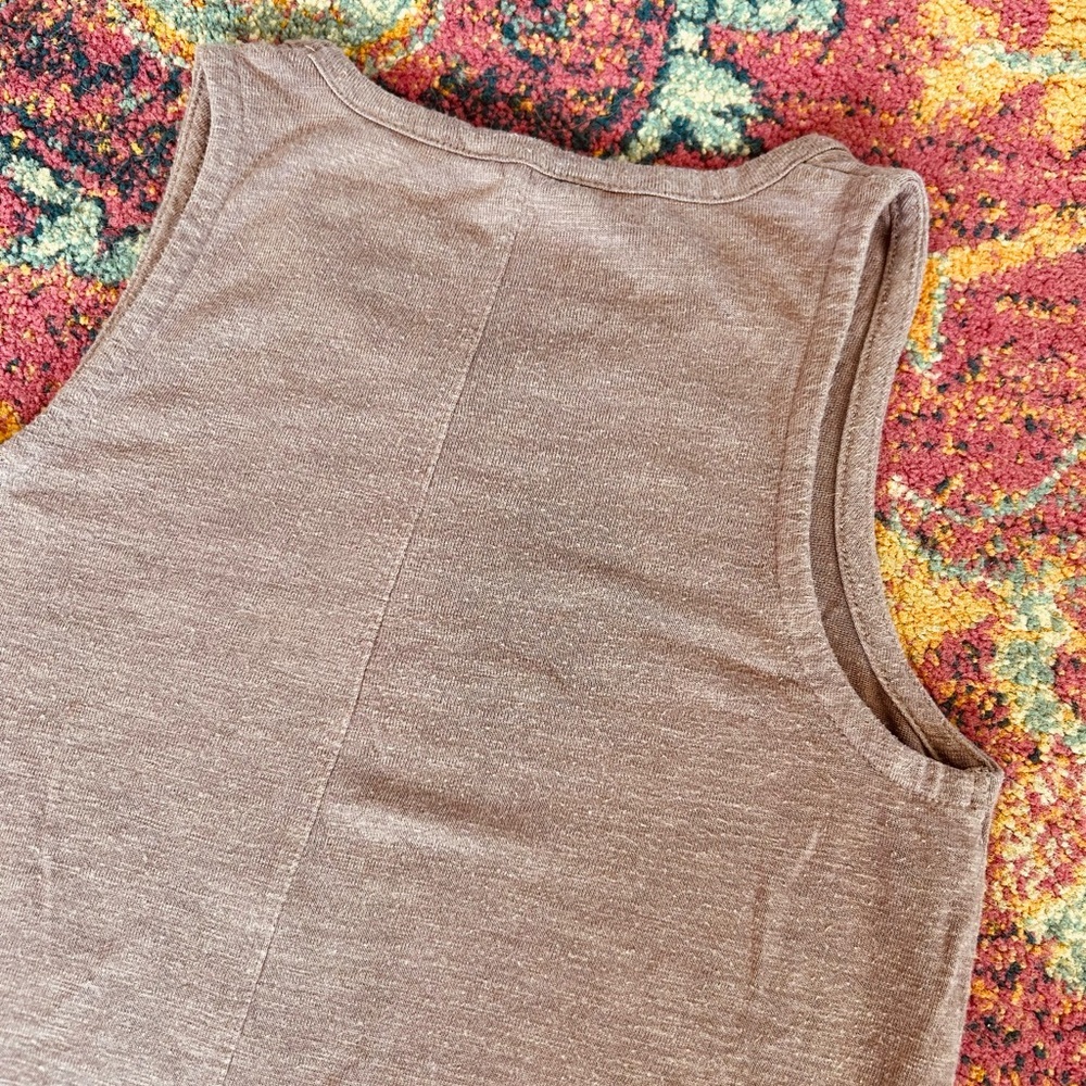 Madewell | Women’s Mauve/Purple Knit Crewneck Tank Shift Highpoint Dress Size XS - Picture 12 of 16